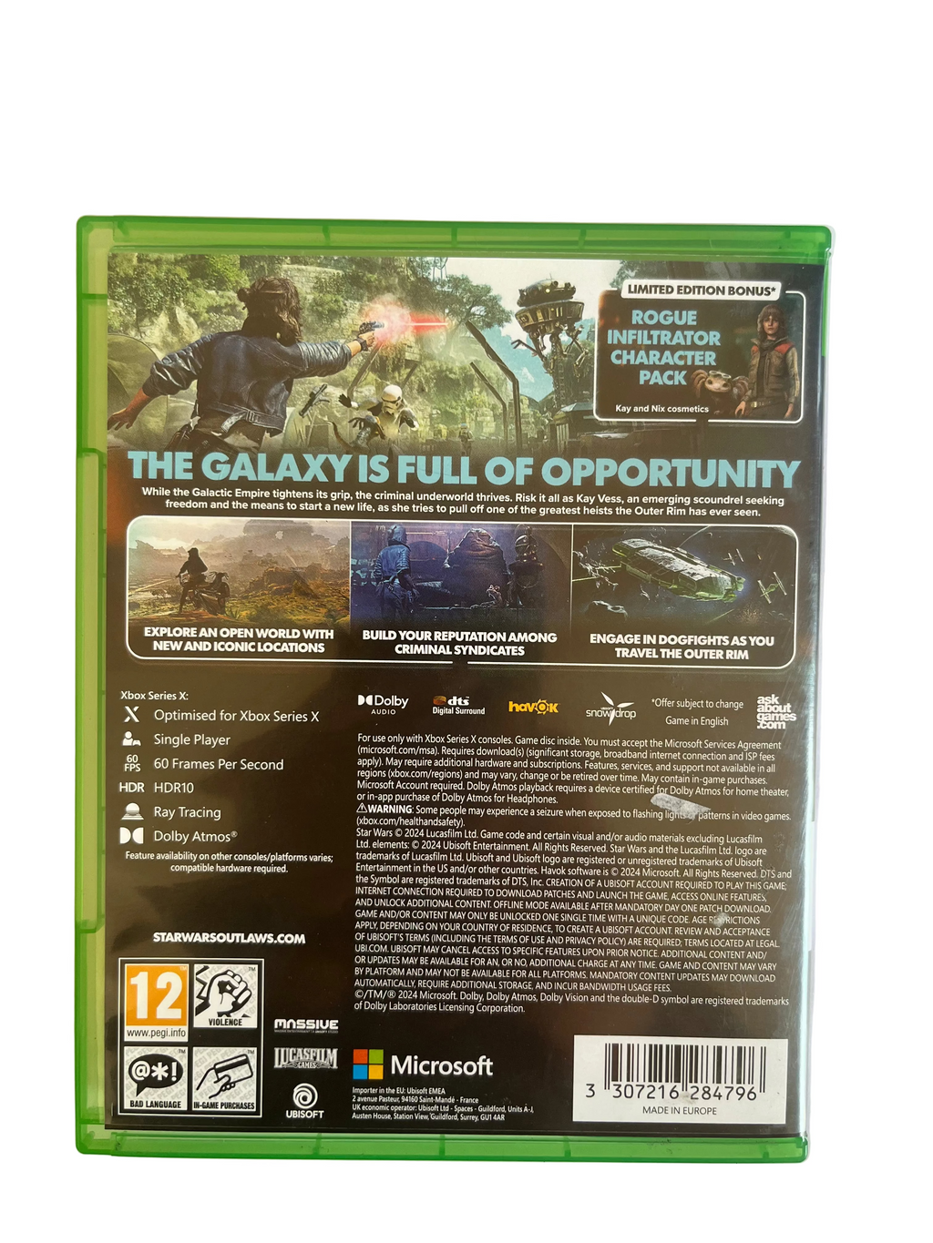 Star Wars Outlaws Limited Edition Xbox Series X